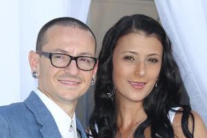 Chester Bennington mit seiner zweiten Ehefrau Talinda