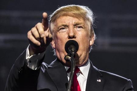 Google ist offenbar kein Freund von Donald Trump