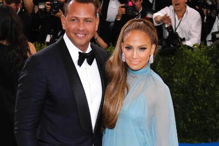 Alex Rodriguez und Jennifer Lopez bei der Met Gala