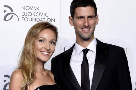 Novak Djokovic und seine Frau Jelena haben jetzt zwei Kinder