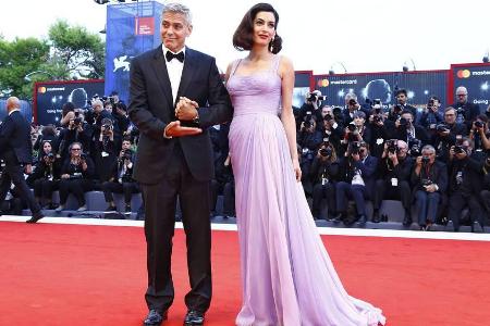Die Clooneys in Venedig