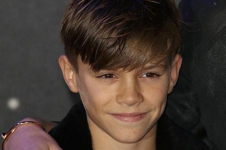 Wird am heutigen Freitag 15 Jahre alt: Romeo Beckham