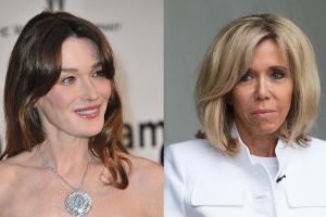 Die ehemalige und die aktuelle Première Dame Frankreichs: Carla Bruni und Brigitte Macron