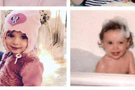 Daniela Katzenberger in Kindertagen und ihre Tochter Sophia sehen sich wirklich ähnlich