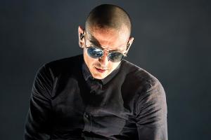 Chester Bennington während eines Konzerts in Spanien