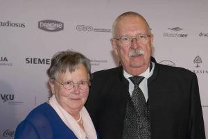 Geert Müller-Gerbes und seine Ehefrau Margot