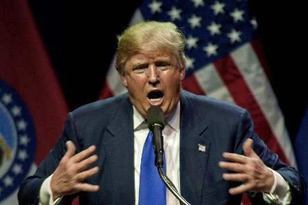 Einwanderer, sein geliebtes Land und die Größe seiner Hände - nur einige der Dinge, bei denen Donald Trump keinen Spaß versteht