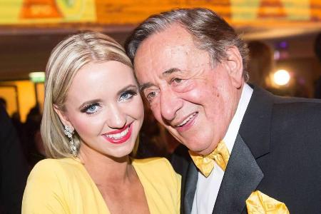 Cathy und Richard Lugner auf dem Deutschen Filmball 2015