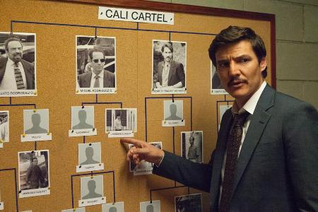 Javier Pena (Pedro Pascal) jagt in 