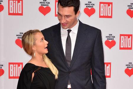 Wladimir Klitschko und Hayden Panettiere bei einer Gala in Berlin