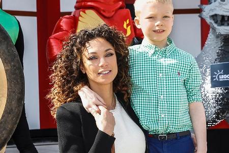 Lilly Becker und Sohn Amadeus eröffnen die neue Themenwelt 