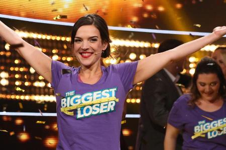 Der Moment des Triumphs für Alexandra