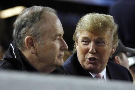 Bill O'Reilly (l.) mit einem seiner größten Fans, Donald Trump