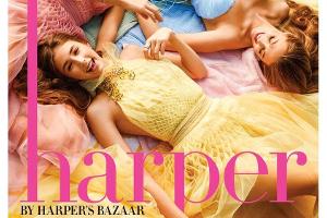 Das Mai-Cover von "Harper by Harper's Bazaar" mit den Stallone-Töchtern