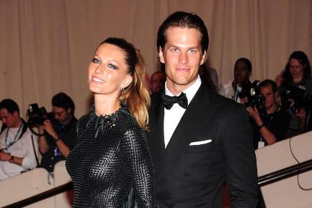 Tom Brady mit seiner Frau Gisele Bündchen