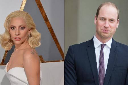 Lady Gaga und Prinz William tun sich für die Kampagne Heads Together zusammen
