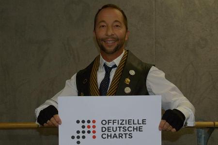 Freut sich über seine Auszeichnung als erfolgreichster Schweizer Künstler in den Deutschen Charts: DJ Bobo