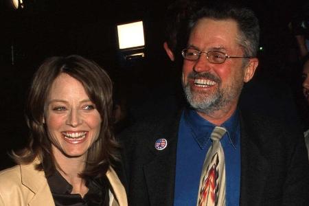 Jodie Foster und Jonathan Demme im Jahr 2002
