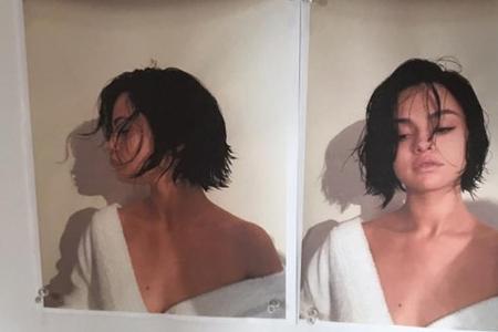 Selena Gomez mit kurzen Haaren