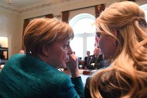 Angela Merkel und Ivanka Trump gemeinsam in Washington
