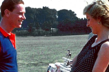August 1989: Eine strahlende Diana mit James Hewitt