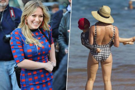 Strahlend schön trotz kleinerer Makel: Hilary Duff