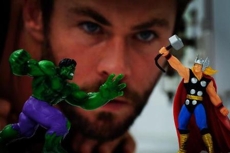 Scheint, als könne Schauspieler Chris Hemsworth die 