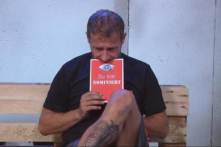 Willi Herren bekommt die rote Karte von Big Brother