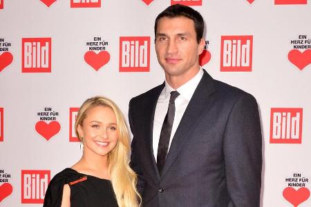 Wladimir Klitschko mit seiner Verlobten Hayden Panettiere