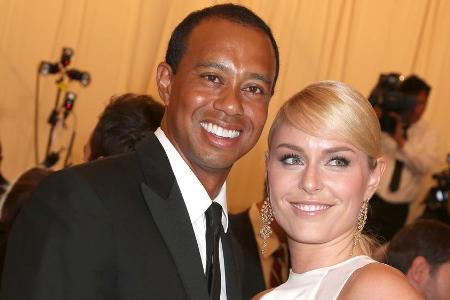 Lindsey Vonn und Tiger Woods im Jahr 2013