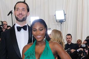 Serena Williams und ihr Verlobter Alexis Ohanian bei der Met Gala im Mai in New York