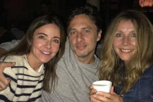 Die "Scrubs"-Stars Christa Miller, Zach Braff und Sarah Chalke (v.l.n.r.) verstehen sich auch privat blendend