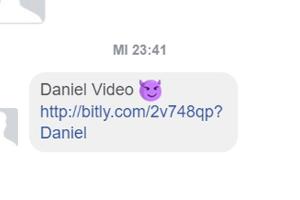 Der Facebook-Virus versteckt sich in einer eigentlich harmlos anmutenden Text-Nachricht eines Freundes