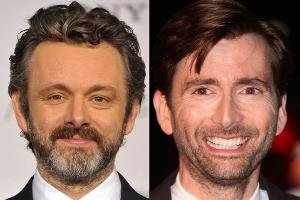Michael Sheen (l.) und David Tennant spielen die Hauptrollen in "Good Omens"