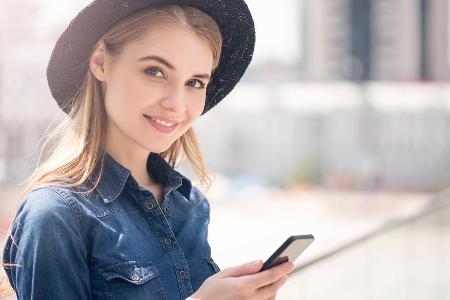 Ob diese junge Dame wohl gerade zufällig 