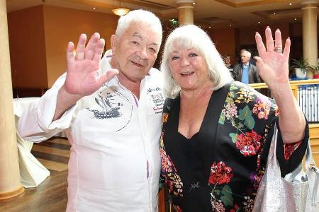 Müssen eisern sparen: Gus Backus und seine Frau Heidelore