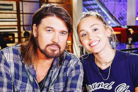 Miley Cyrus und ihr Papa Billy Ray Cyrus
