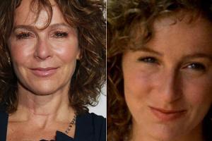 Jennifer Grey im Jahr 2017 (l.) und als Baby in "Dirty Dancing" im Jahr 1987