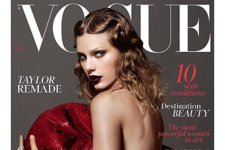 Taylor Swift ist auf dem Januar-Cover der britischen 