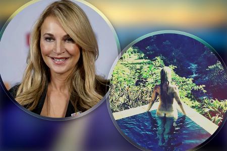 Caroline Beil ist im Juni 2017 mit 50 Jahren noch einmal Mutter geworden