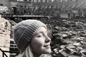 Hayden Panettiere mit dem Kolosseum