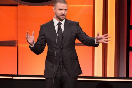 Justin Timberlake bei einem Auftritt im Beverly Hilton Hotel