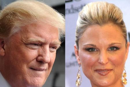Donald Trump soll versucht haben, Juliet Huddy auf die Lippen zu küssen