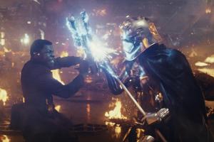 Finn (John Boyega) bekommt es in "Die letzten Jedi" mit einer alten Widersacherin zu tun