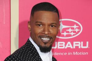 Jamie Foxx feierte seine 50. Geburtstag in den Paramount Studios