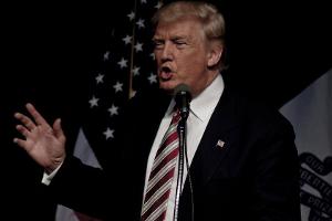 Donald Trump bei einem seiner Wahlkampfauftritte