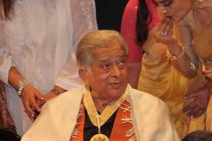 Shashi Kapoor 2015 bei der Verleihung der renommierten indischen Dadasaheb Phalke Awards