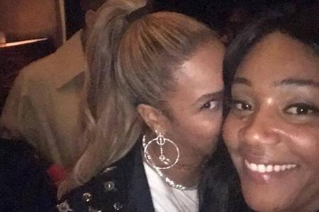 Tiffany Haddish (r.) und Beyoncé bei Jay-Zs Konzert in Los Angeles