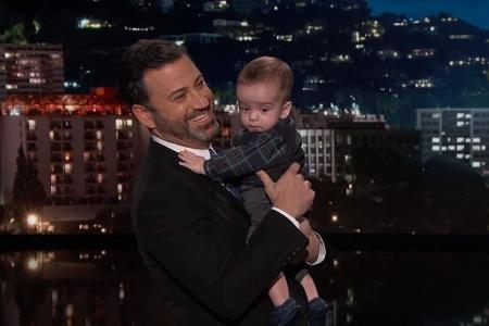 Jimmy Kimmel musste in diesem Jahr um seinen Sohn bangen