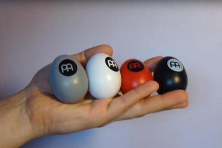 Mit Eiern lässt sich auch Musik machen, zum Beispiel mit diesem 